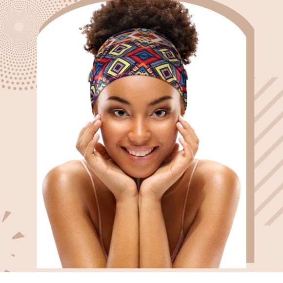 Elastic Headbands Beach Hair Accessories for Women Girls (Simple Patterns)​​ - Picture 4 of 7